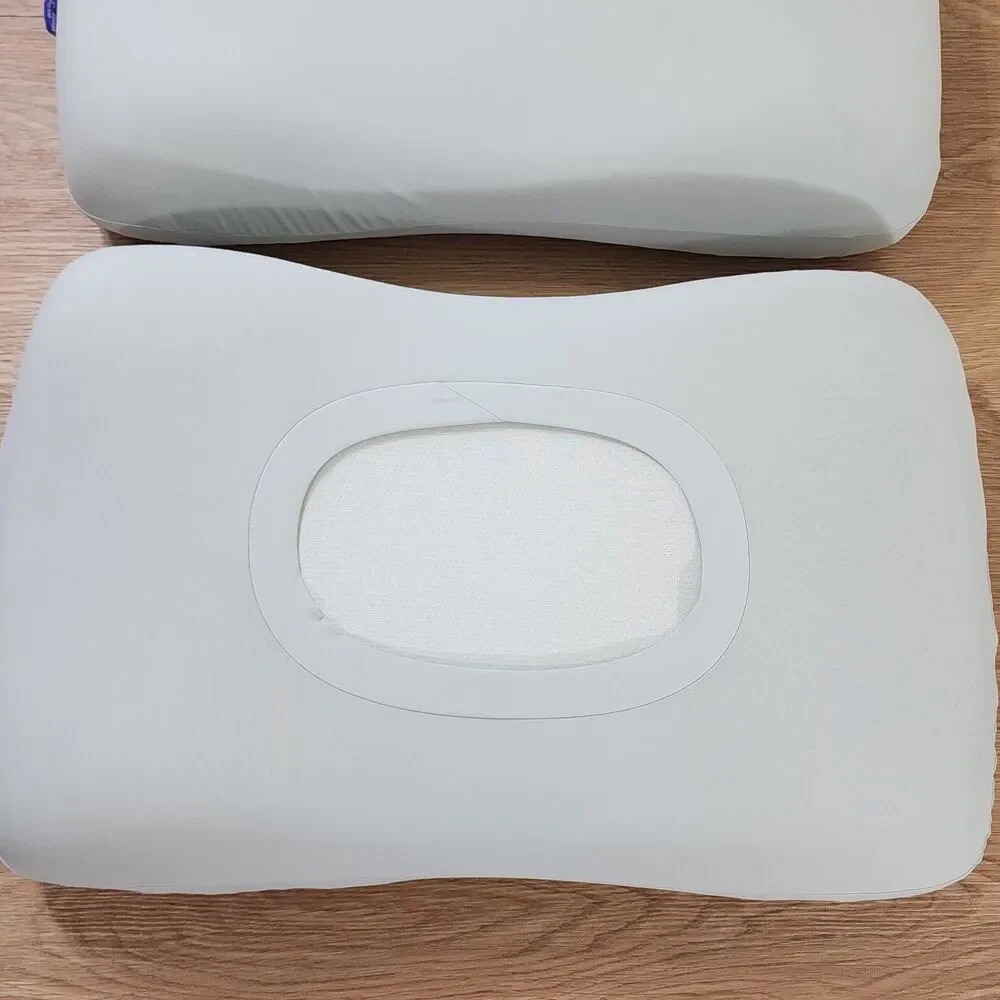 Cushion Lab Deep Sleep Pillow Patented Ergonomic Contour Design Back (Lot Of 2)